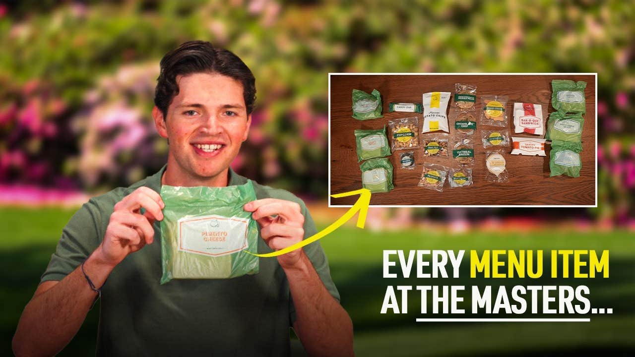 Ranking every single food item at the Masters