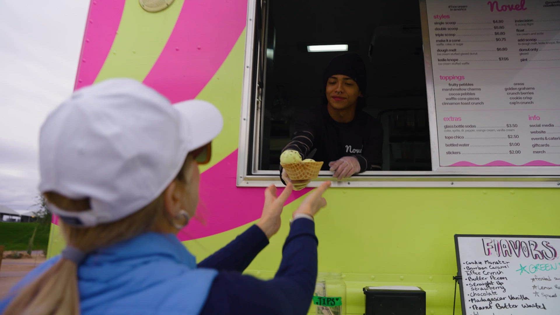 Tasting the Green Dream ice cream at the WM Phoenix Open | Clubhouse Eats