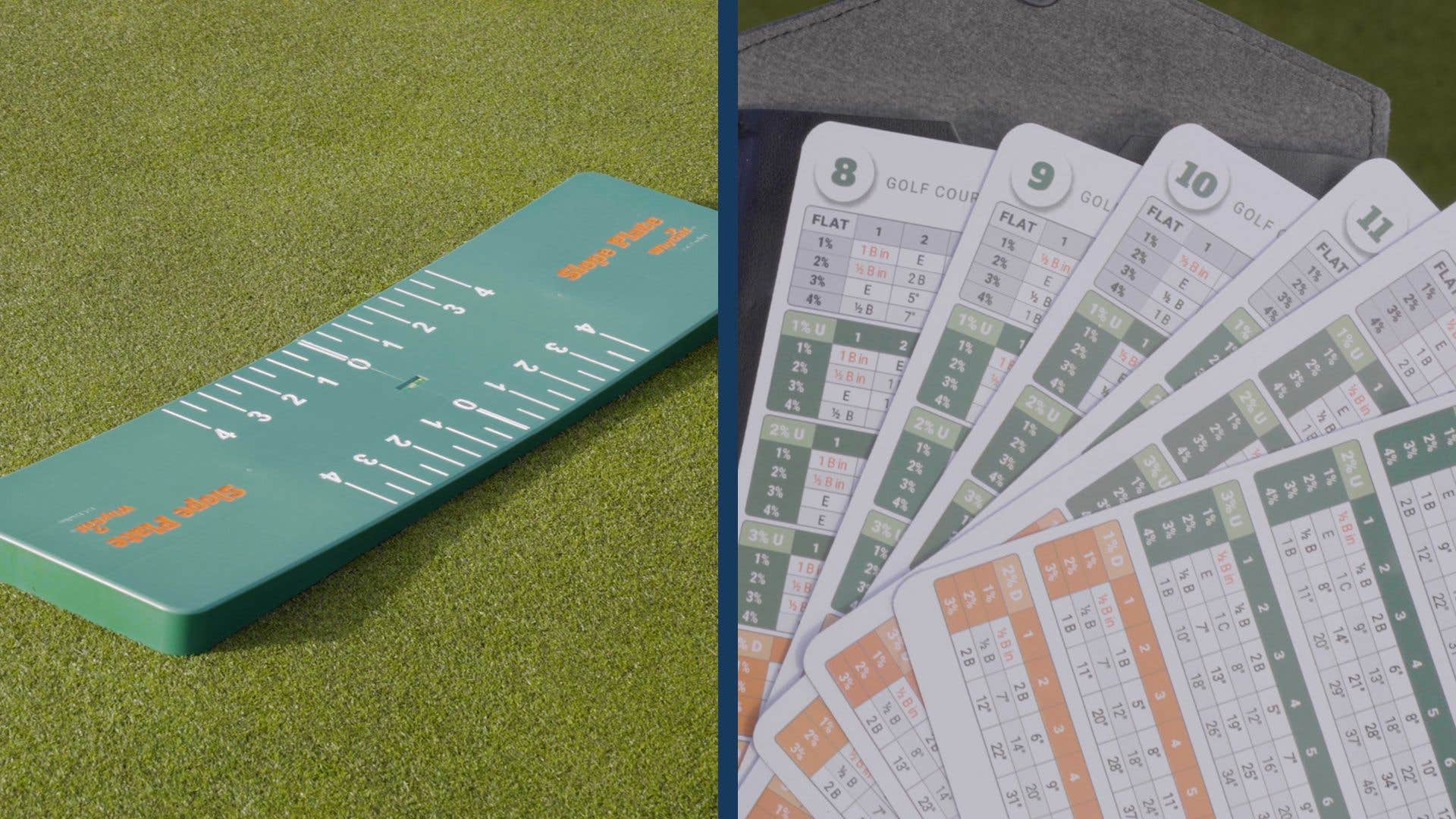 Learn to read greens with your feet using this training aid