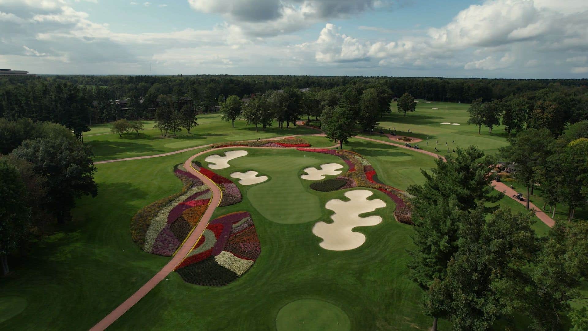 Playing SentryWorld at Sunset