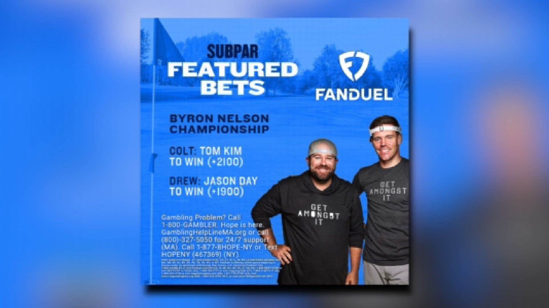 Subpar's FanDuel Picks of the Week for the Byron Nelson Championship
