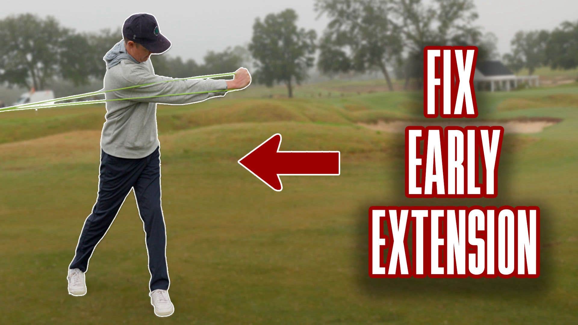 3 simple drills to fix early extension fast