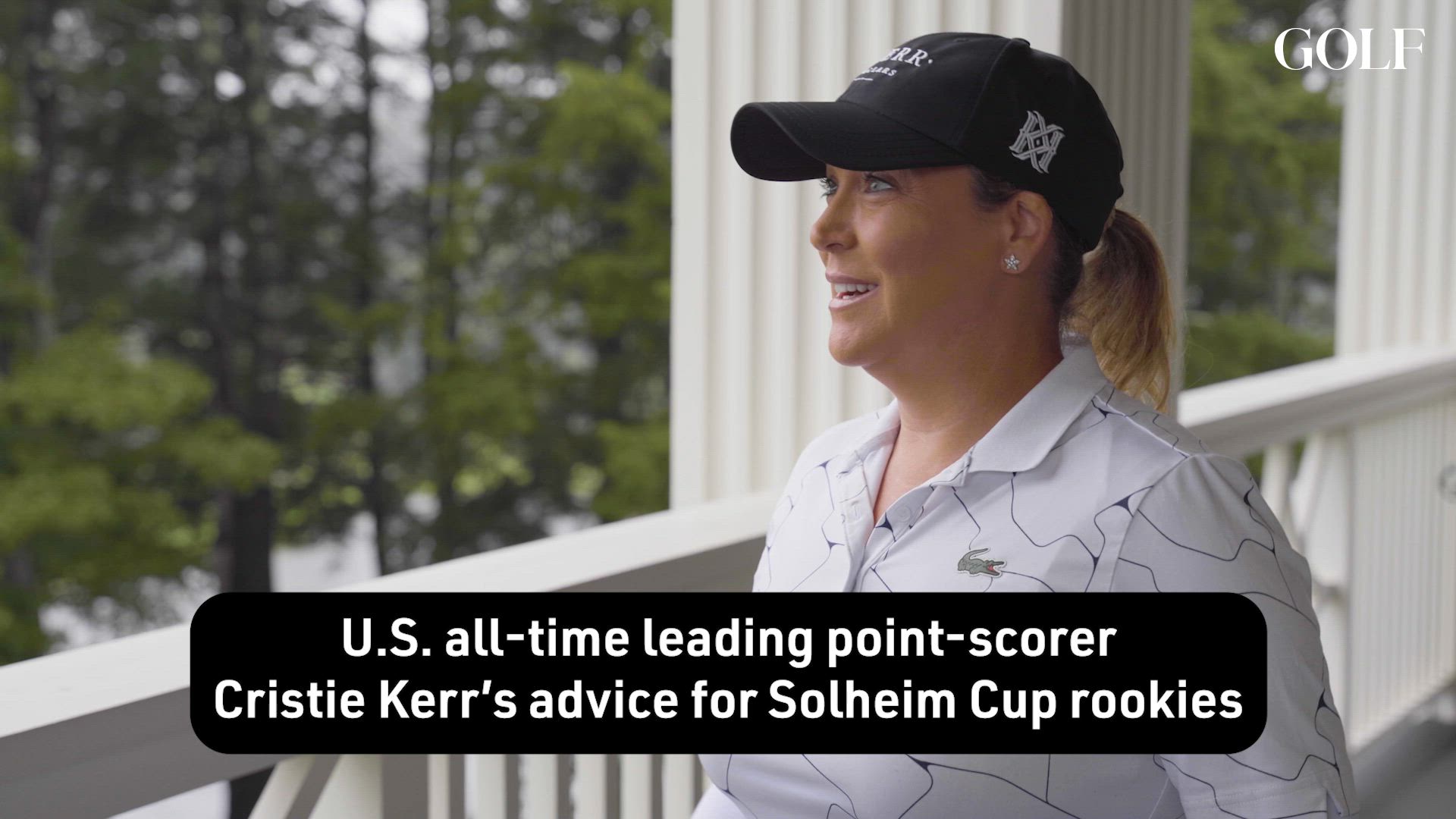 Cristie Kerr's advice to Solheim Cup rookies