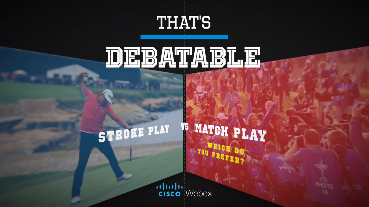 That's Debatable: Stroke Play vs. Match Play