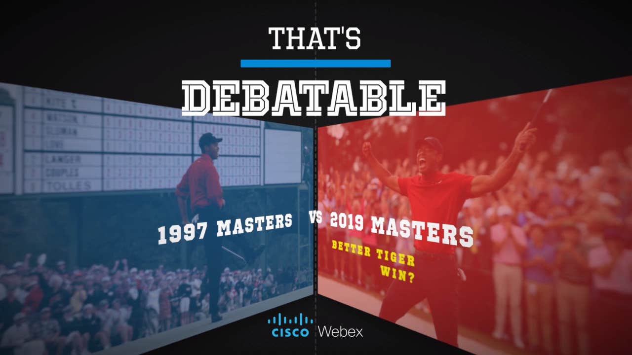 That's Debatable: Tiger's 1997 Masters Win vs Tiger's 2019 Masters Win