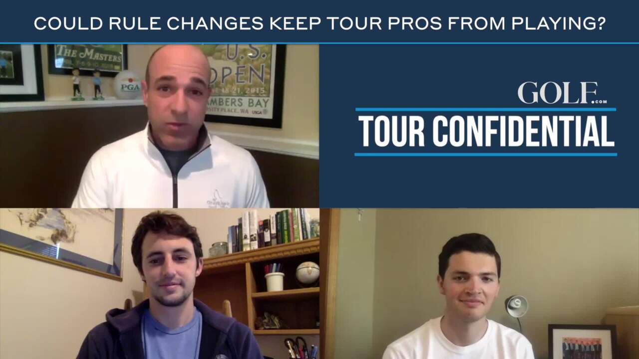 Tour Confidential: Could rule changes keep tour pros from playing?