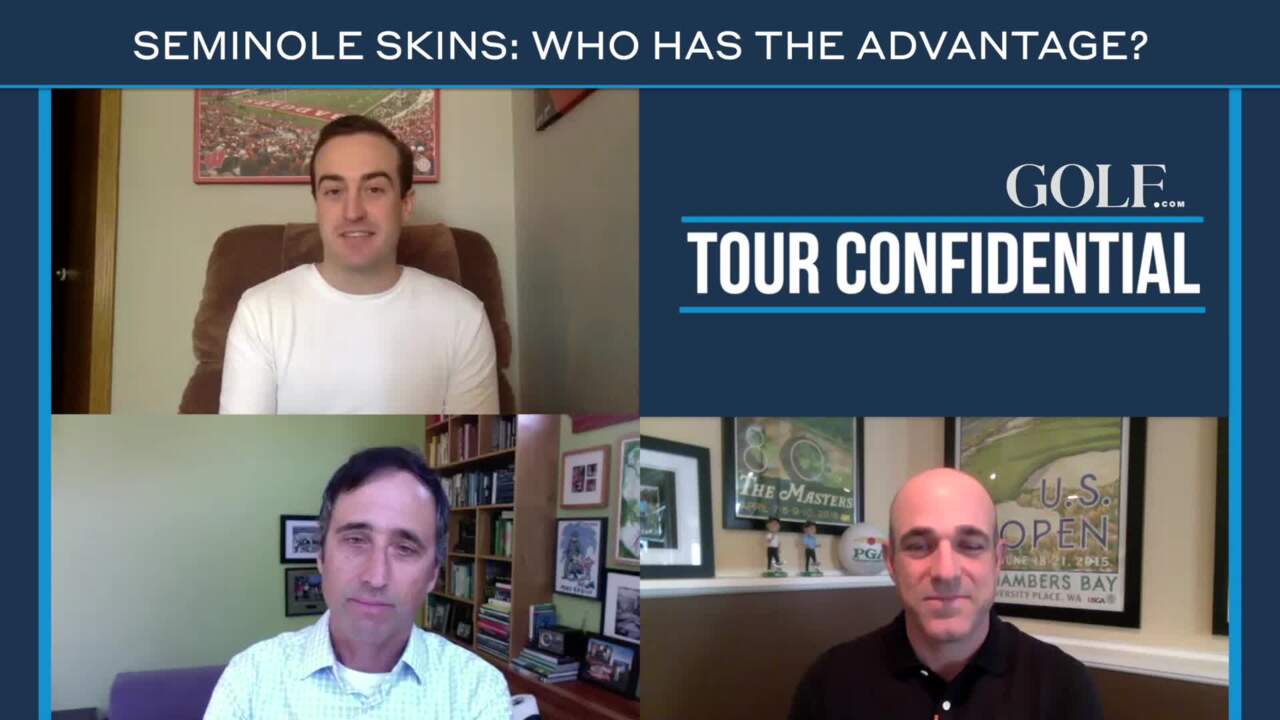 Tour Confidential: Who has the advantage in the skins match at Seminole?