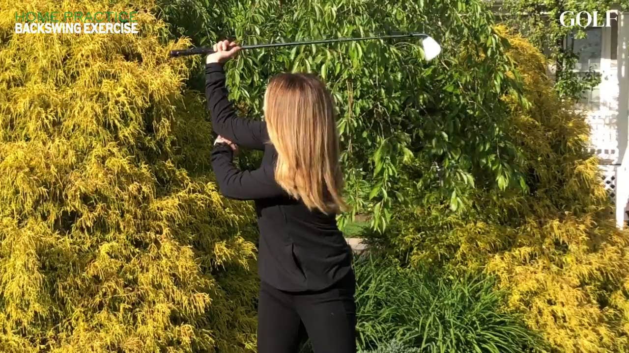 Home Practice: Backswing Exercise