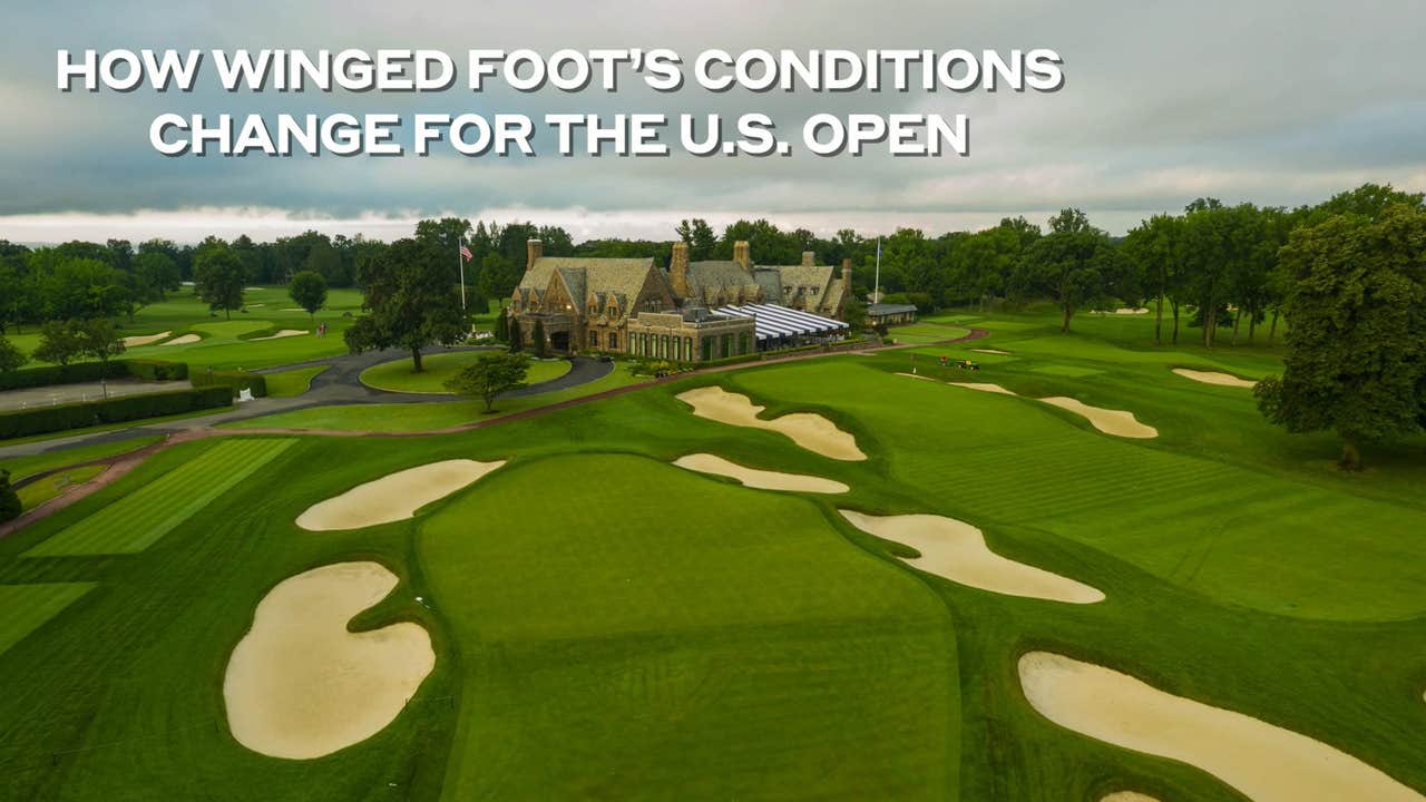 How Winged Foot's conditions change for the U.S. Open