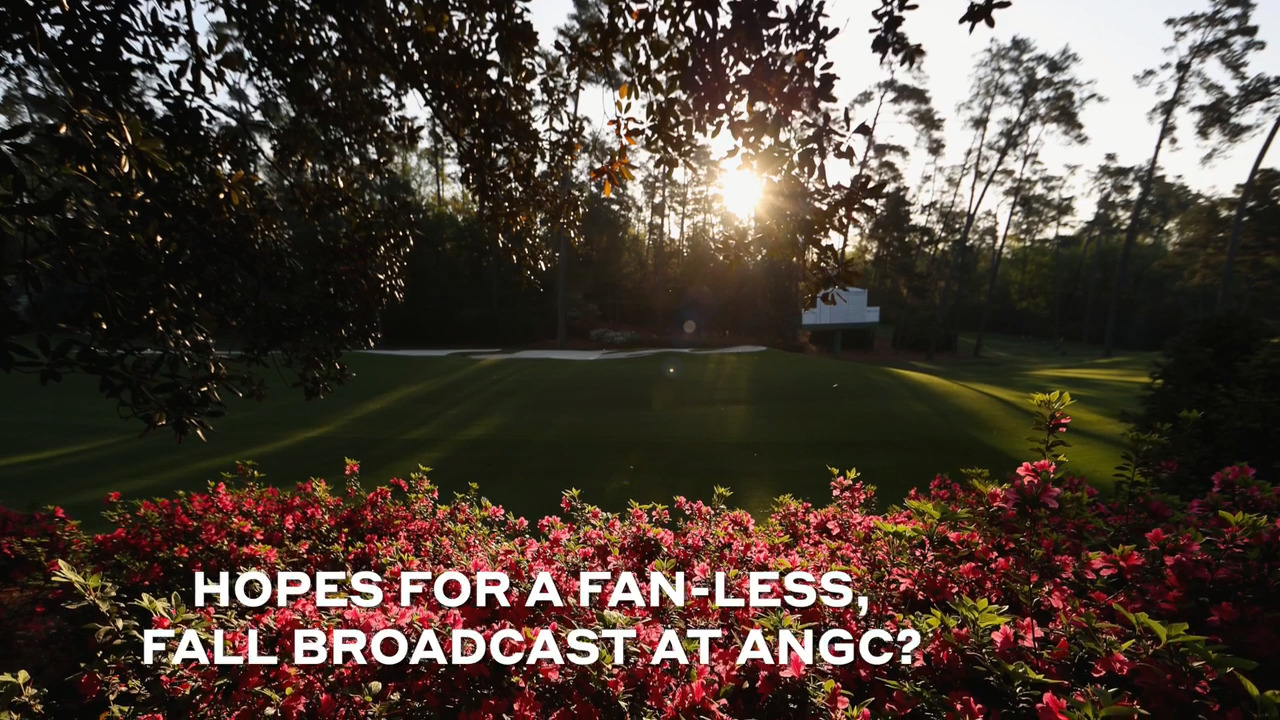 Hopes for a fan-less, fall broadcast at Augusta National