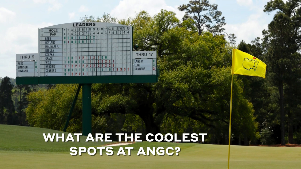 Coolest Spots at Augusta National