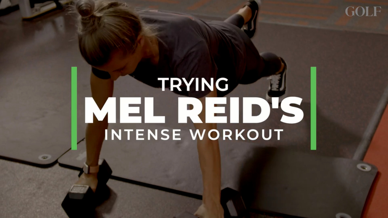Trying Mel Reid's Intense Workout