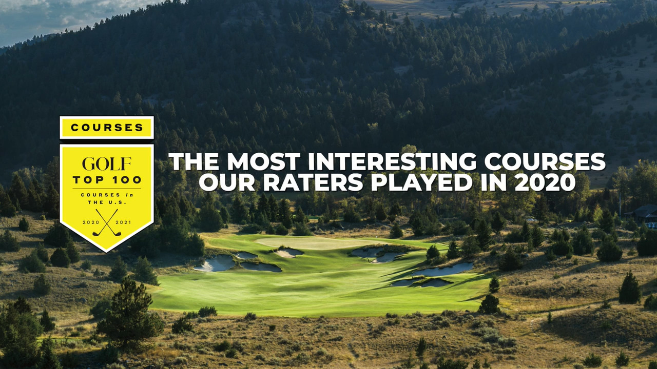 The most interesting courses our raters played in 2020