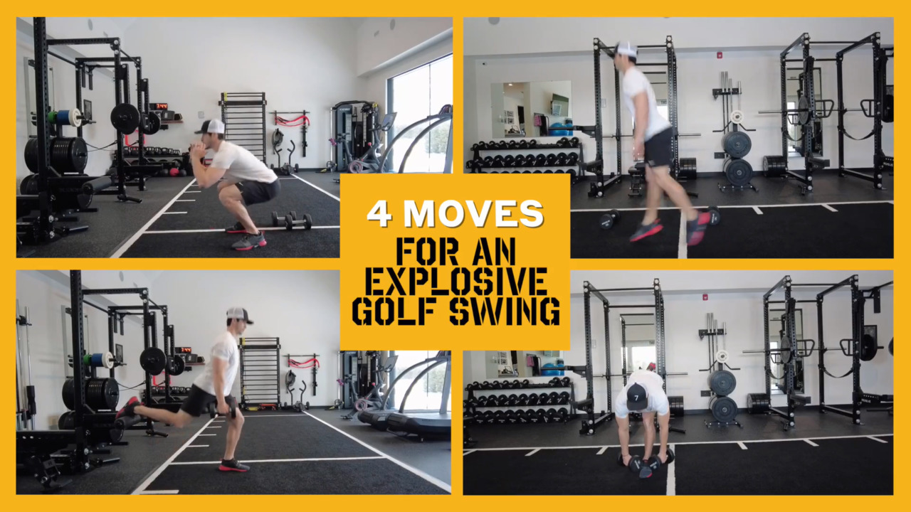 Strength training 101: 4 moves for a more explosive golf swing