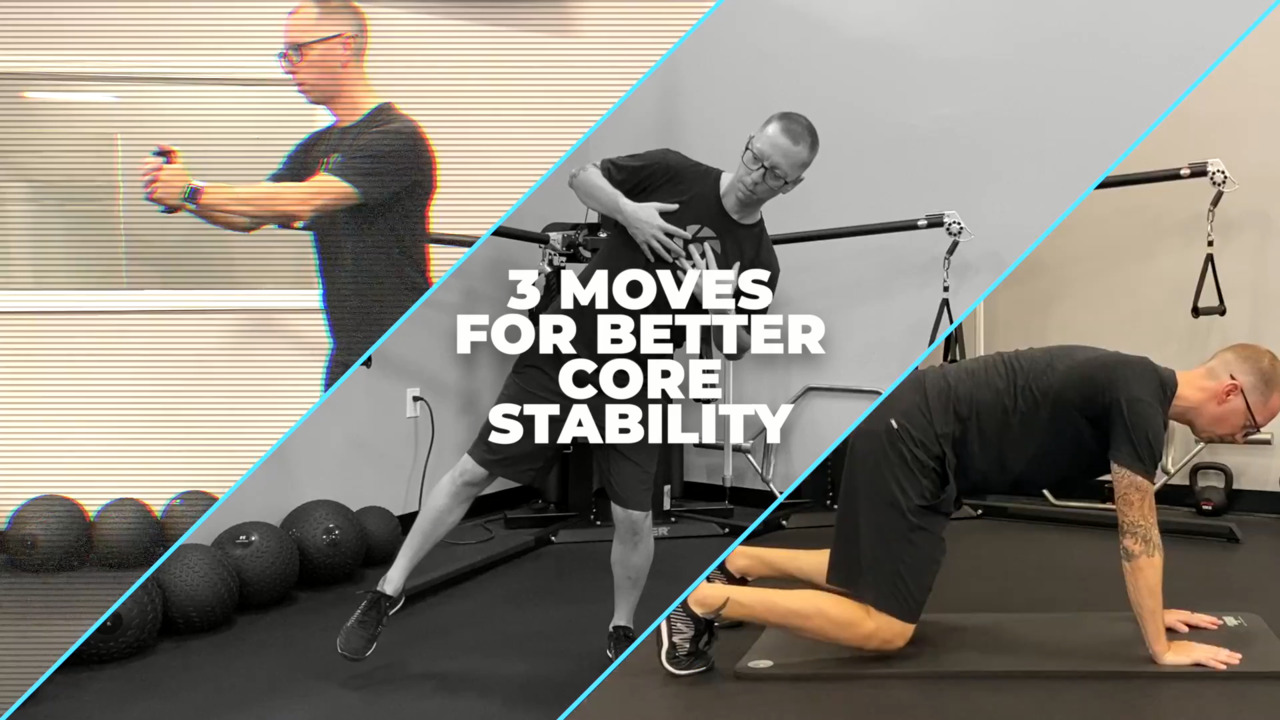 Home Fitness: 3 Moves for Better Core Stability