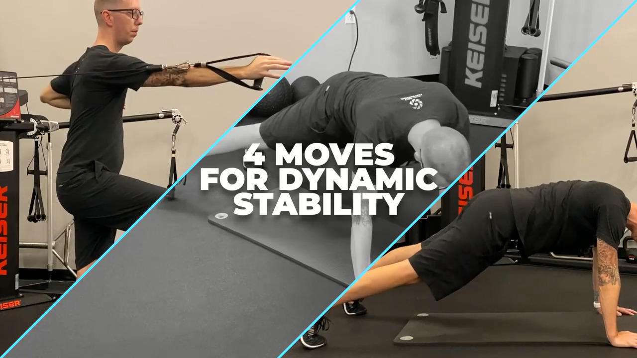 Home Fitness: 4 Moves for Dynamic Stability