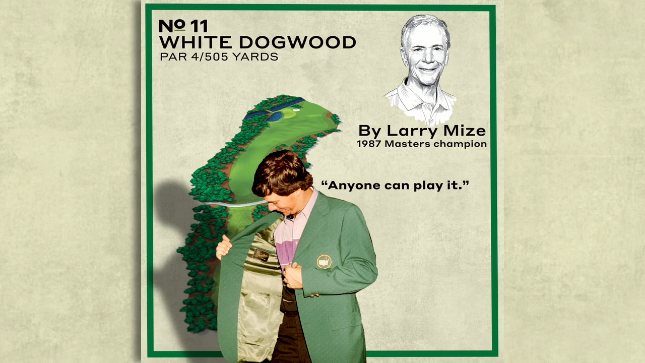 Masters holes: Augusta National's par-4 11th hole, explained by Larry Mize