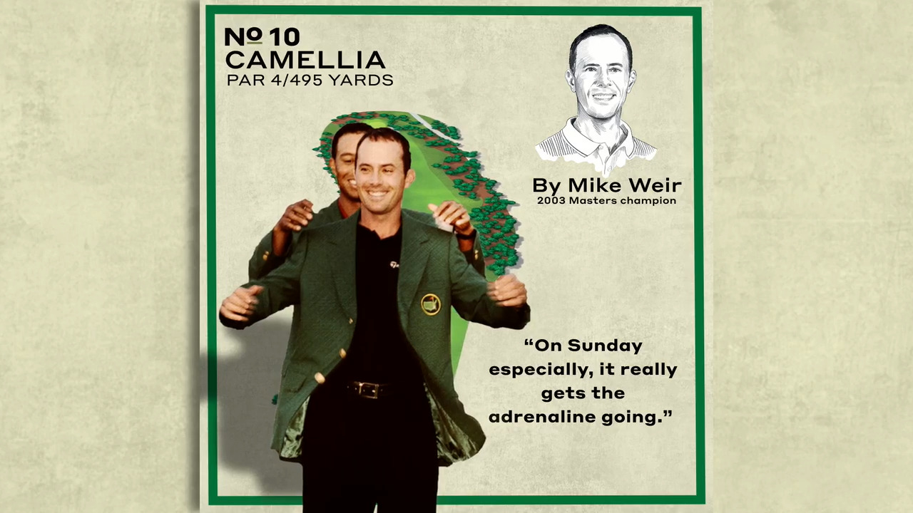 Masters holes: Augusta National's par-4 10th hole, explained by Mike Weir