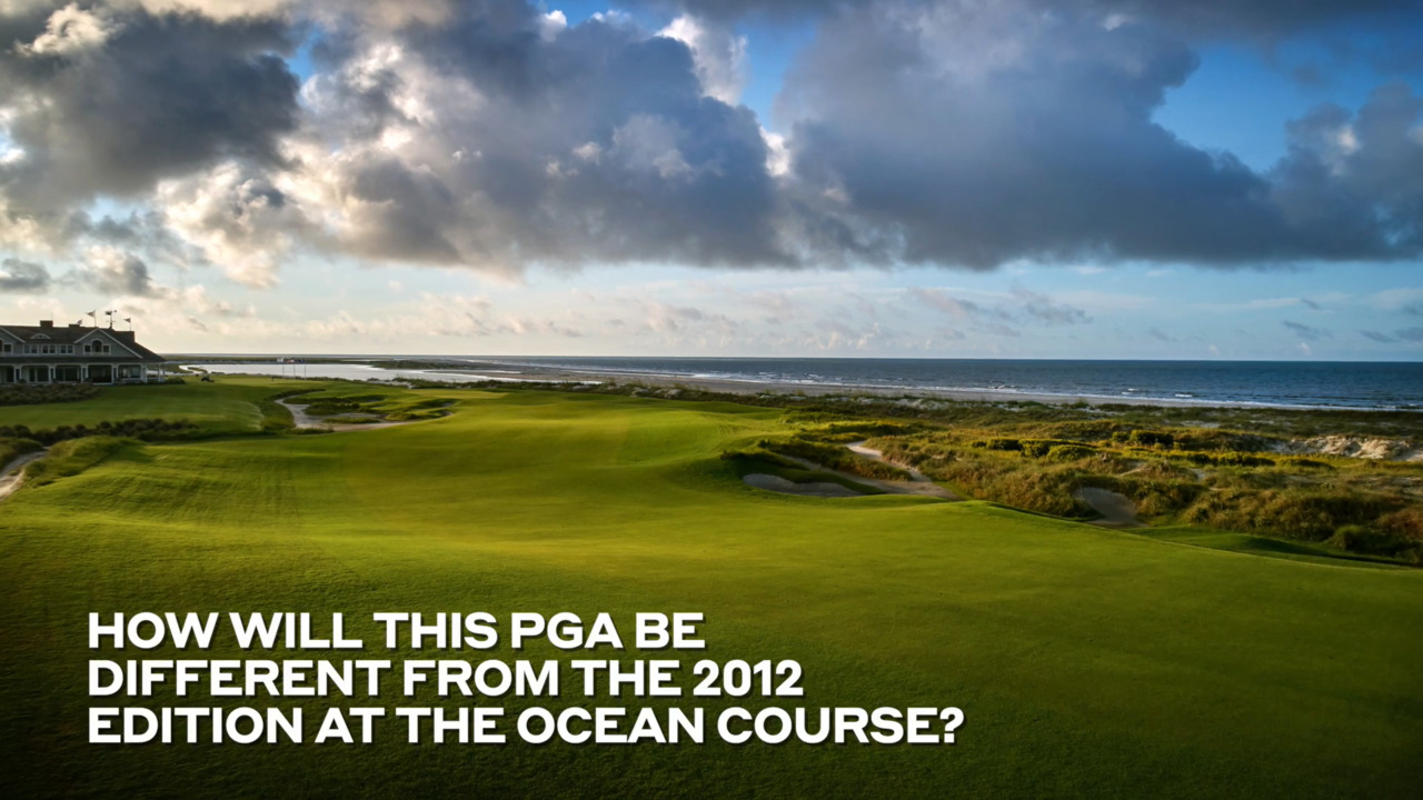 How will this PGA be different from the 2012 edition at the Ocean Course?