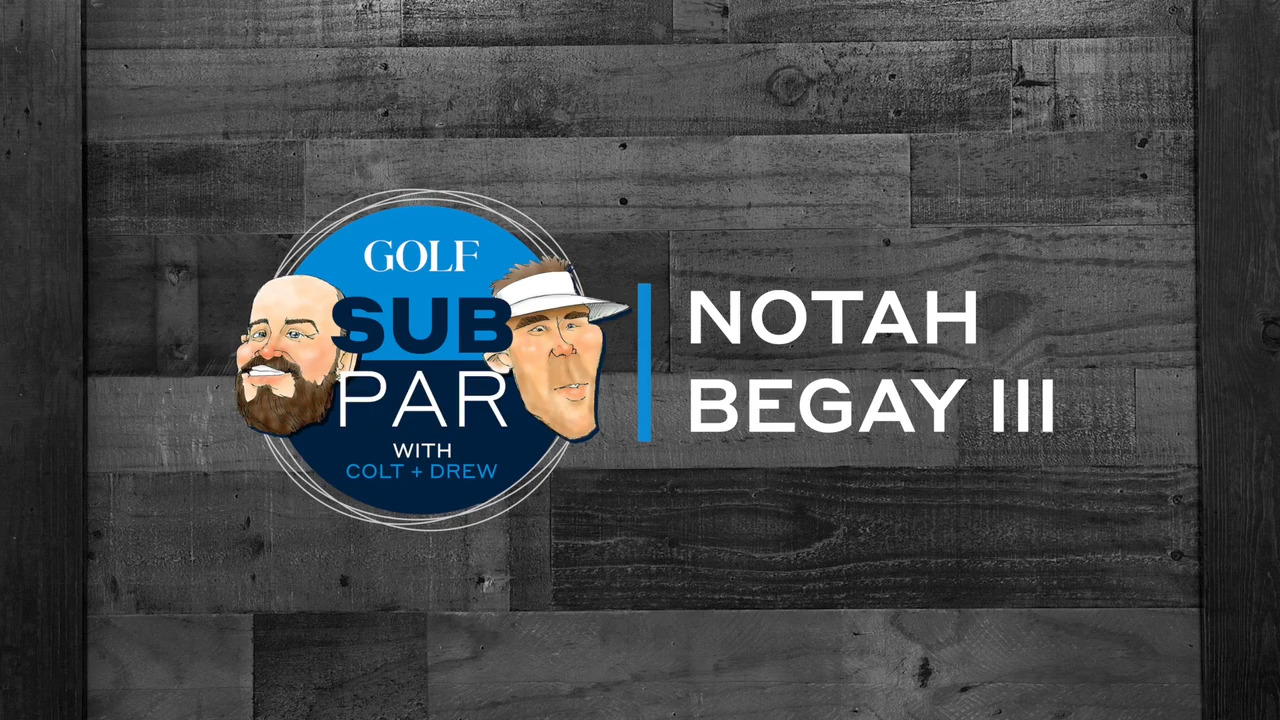 Notah Begay III Interview: His “Shooter McGavin” celebration in Hartford, how he transitioned from playing on Tour to being an analyst