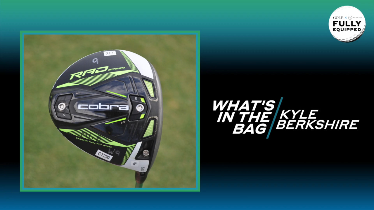 What's in the bag: Two-time World Long Drive champion Kyle Berkshire