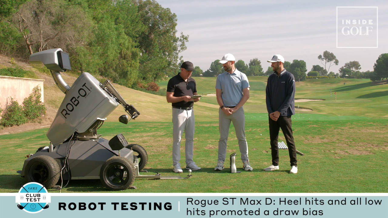 InsideGOLF exclusive: Robot-testing the all-new Callaway Rogue ST driver family