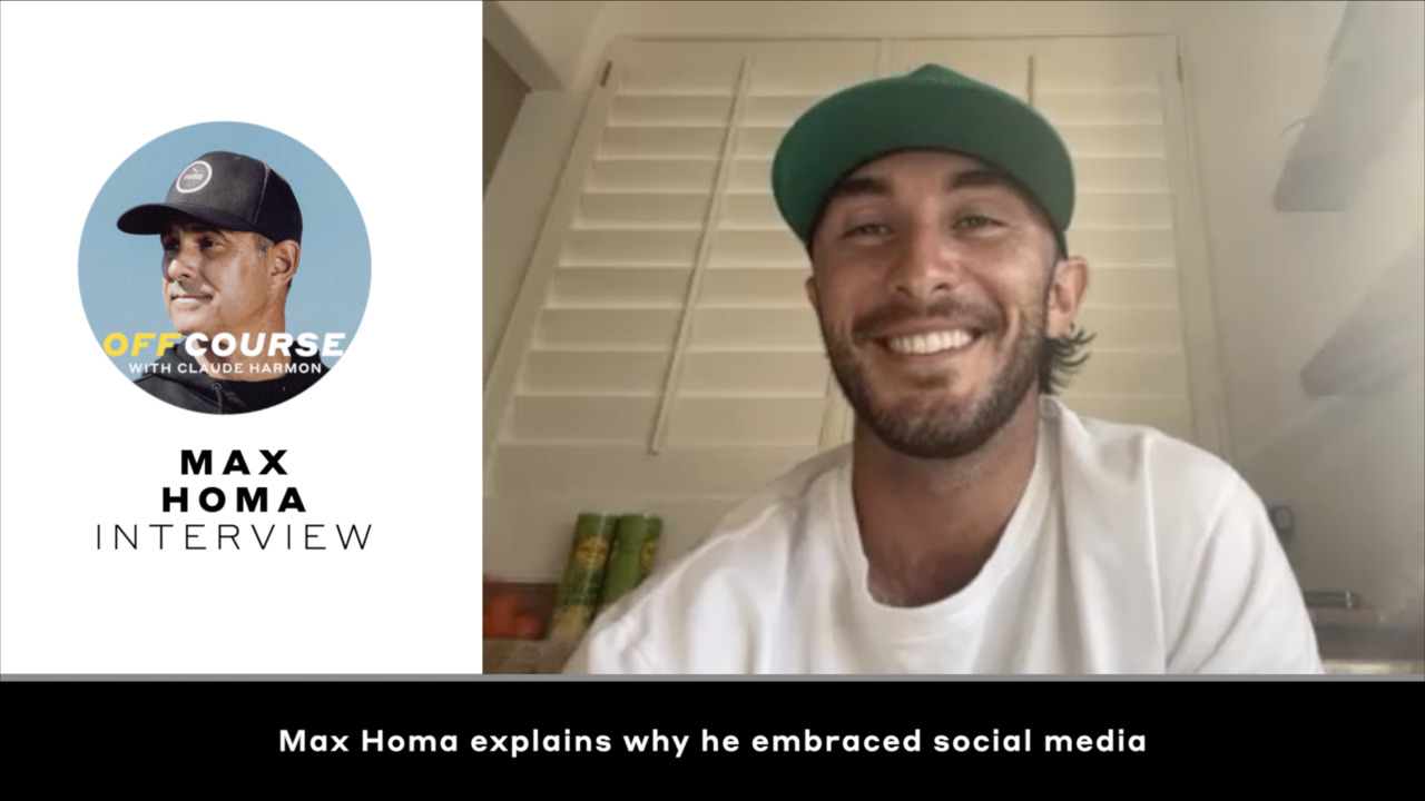 Off Course with Claude Harmon: Max Homa explains why he embraced social media