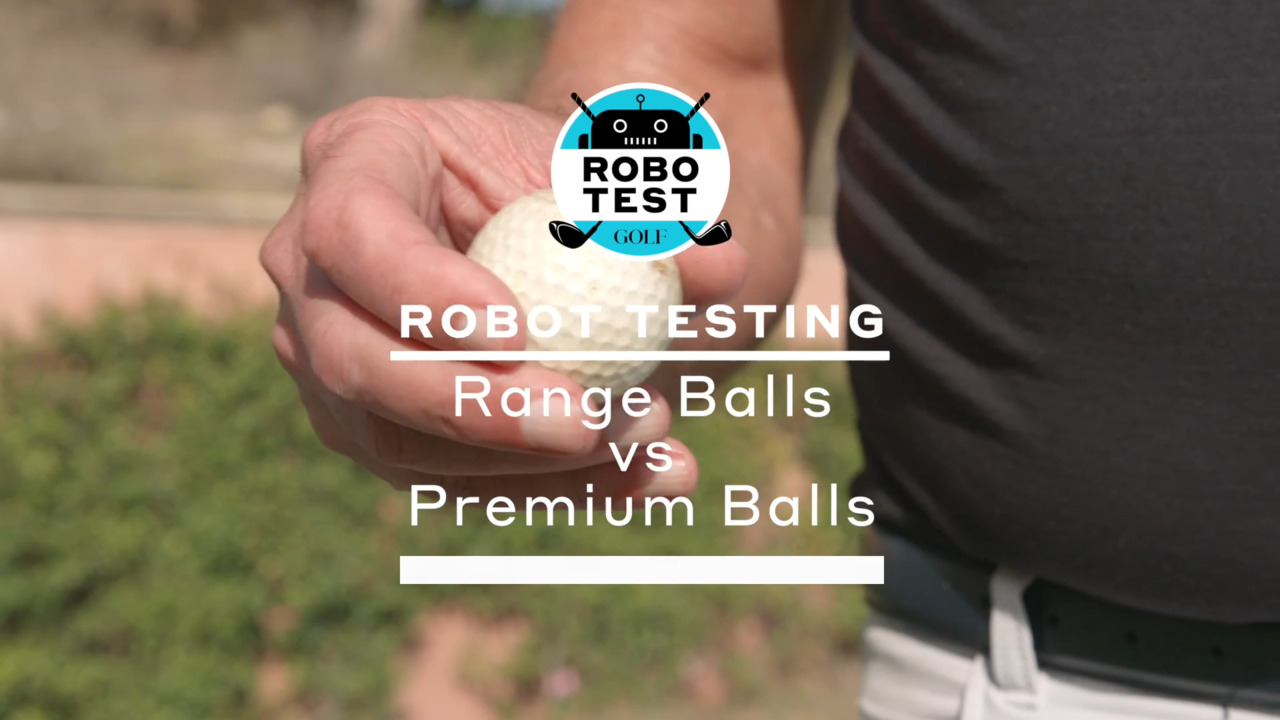 Robotest: Range balls vs. Premium balls