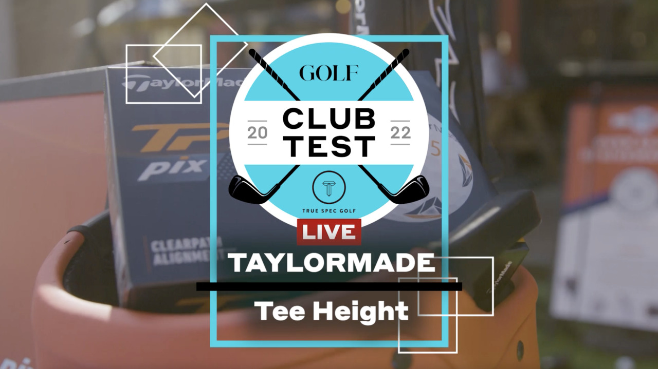 ClubTest Live: How tee height will impact your driving distance and accuracy