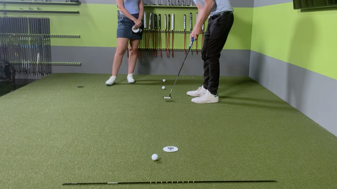 This is the best putting green drill for right before your tee time