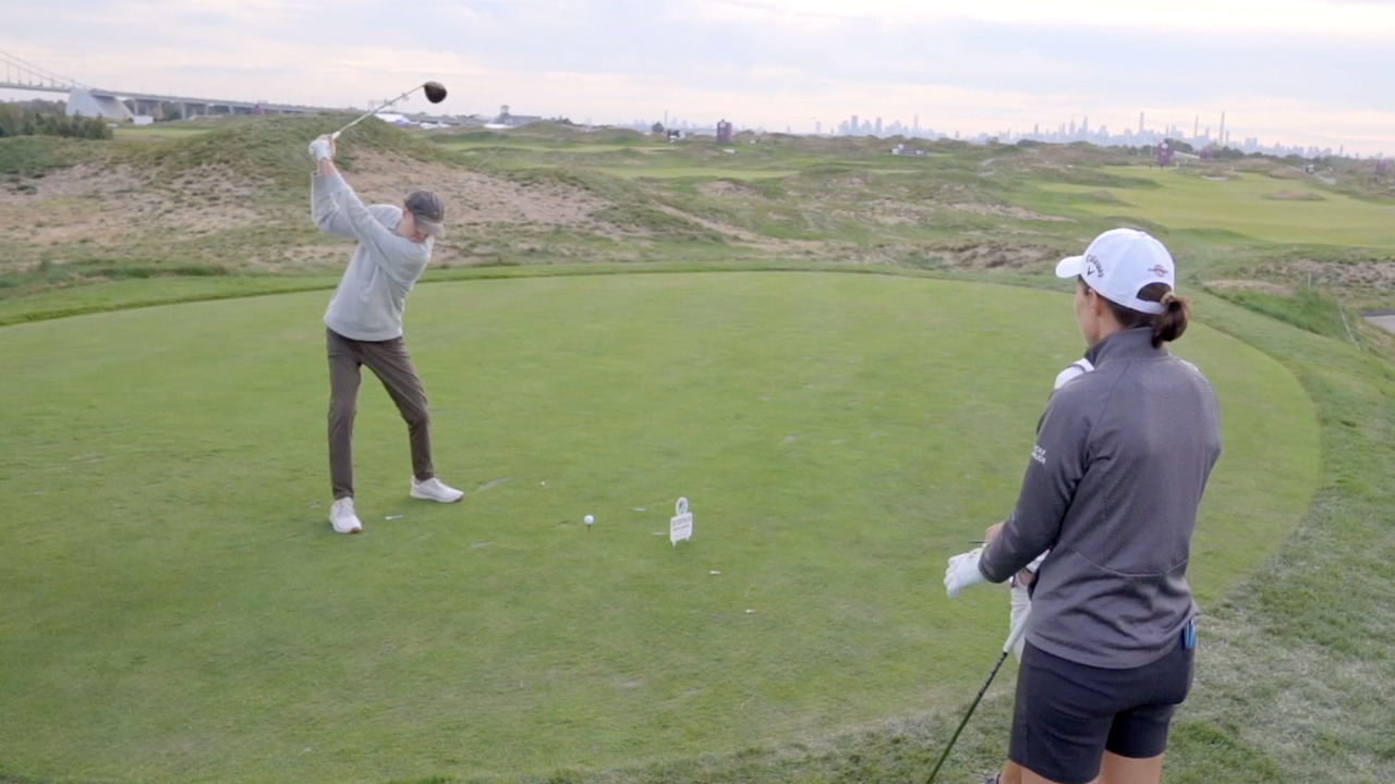 What I learned playing golf with a 5-time Solheim Cupper