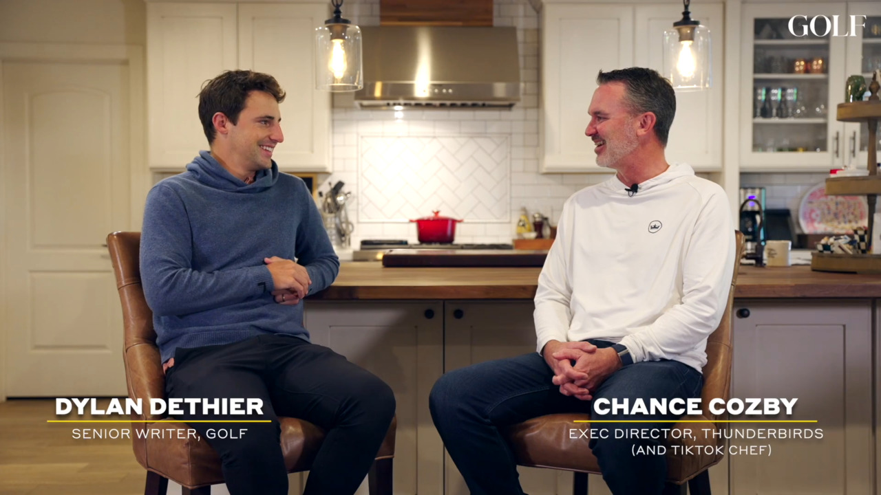 From PGA Tour to...TikTok chef? Chance Cozby’s unlikely journey to 1 million followers
