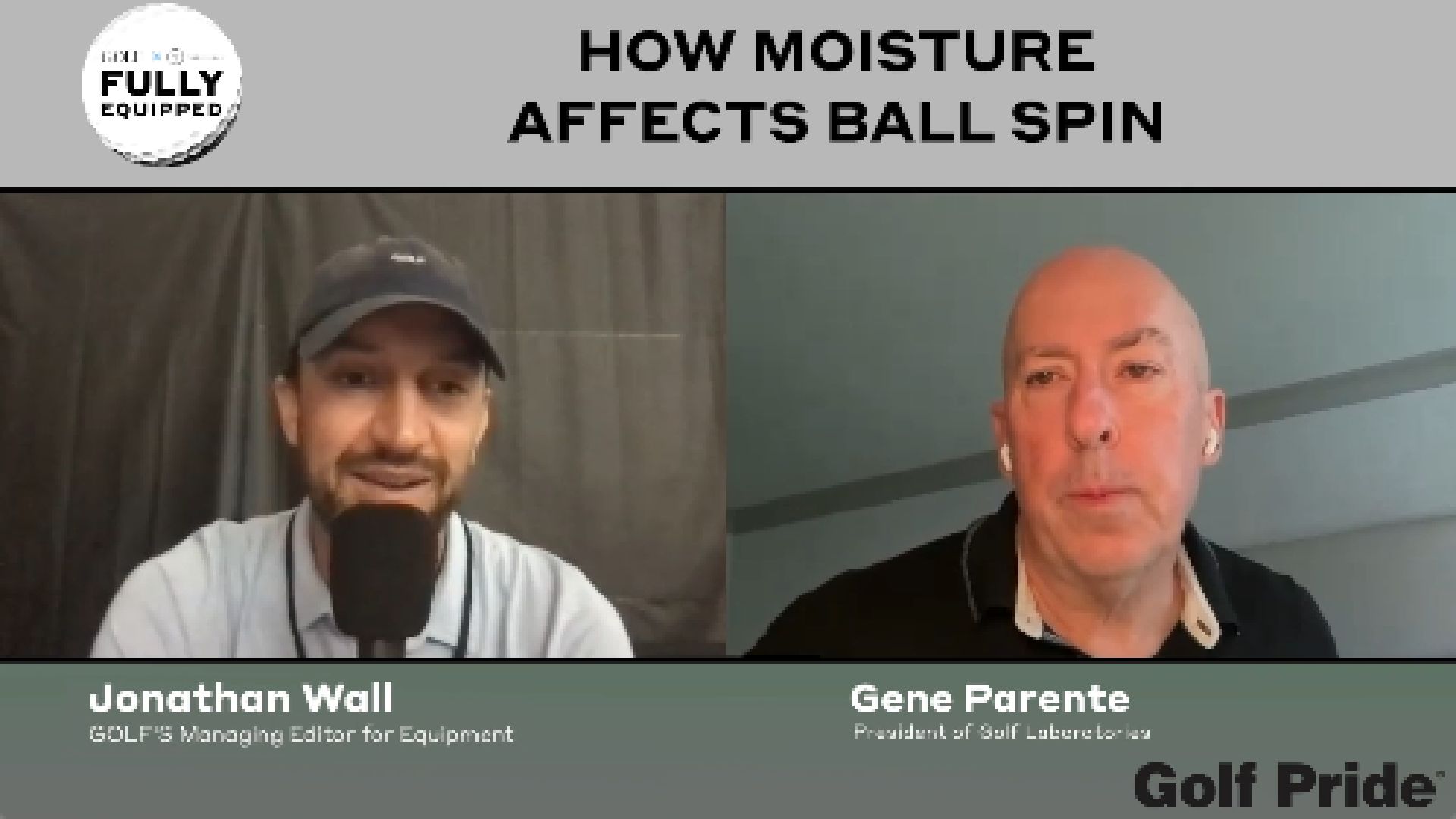 Fully Equipped: How moisture affects ball spin