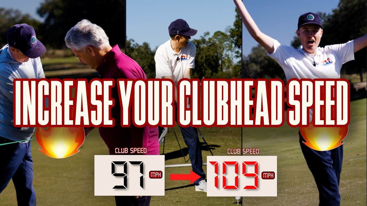 Add 12 mph of clubhead speed in under an hour