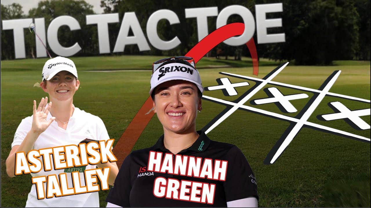 Pro Vs. Amateur Short Game Battle | Tic Tac Toe