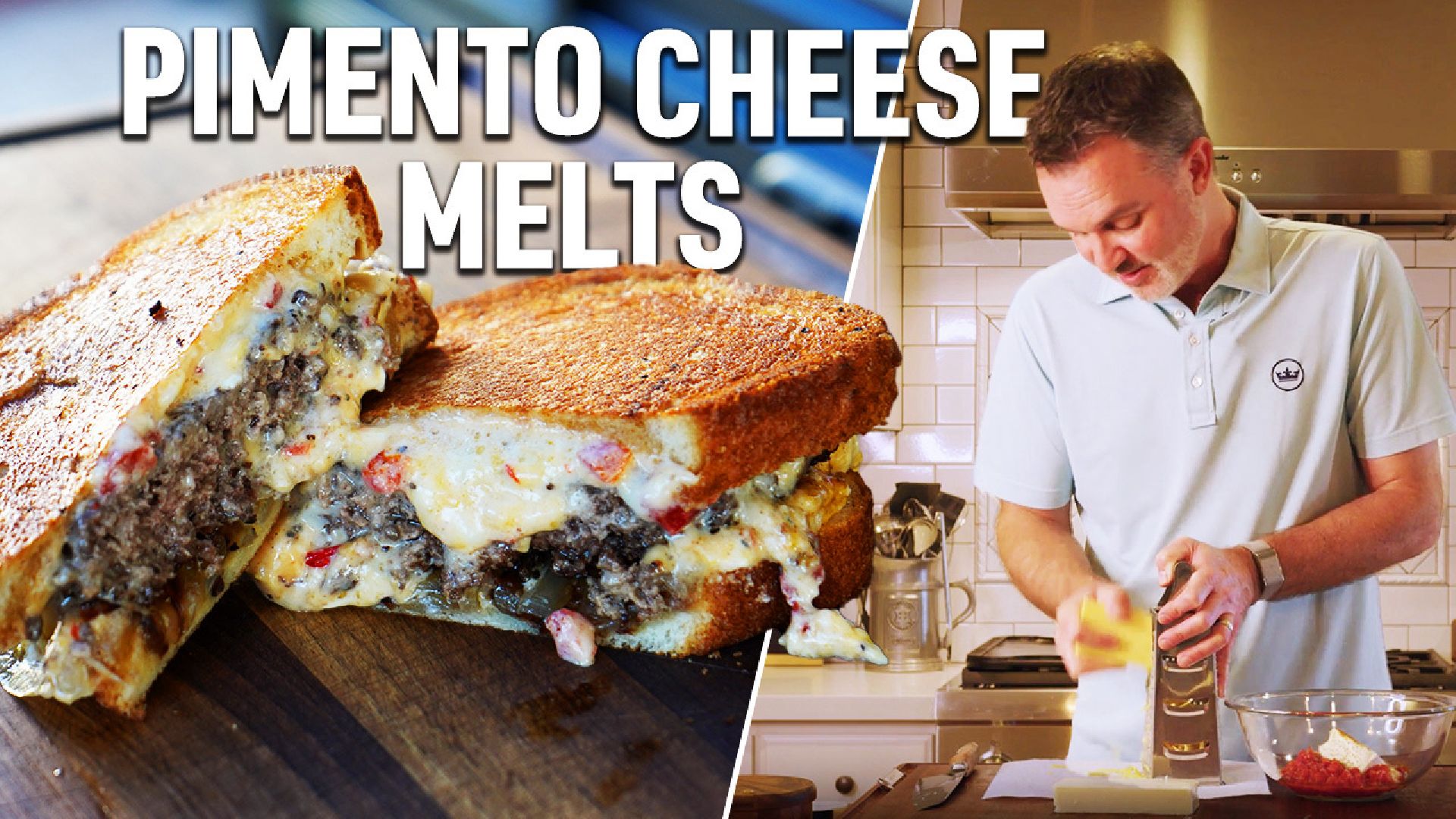 How to make a Masters-inspired pimento cheese patty melt