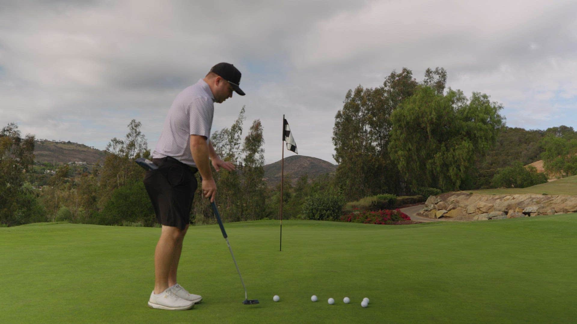 Testing Bettinardi's Variable Depth Flymill on course! 