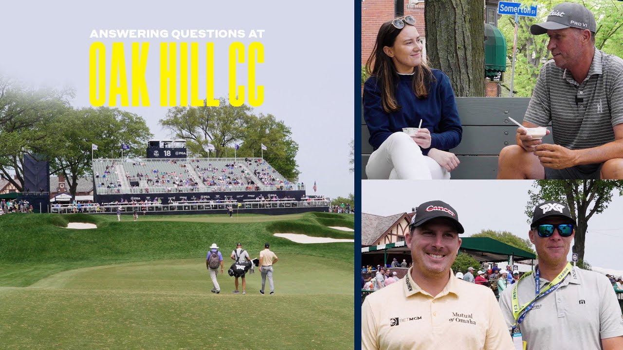 Seen & Heard at Oak Hill: Tuesday questions at the PGA Championship
