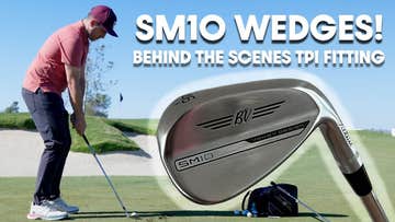 Sand Wedge Titleist Vokey SM10 Nickel D Grind 54° - Dyn. Gold S200, Occasion (état Valeur)