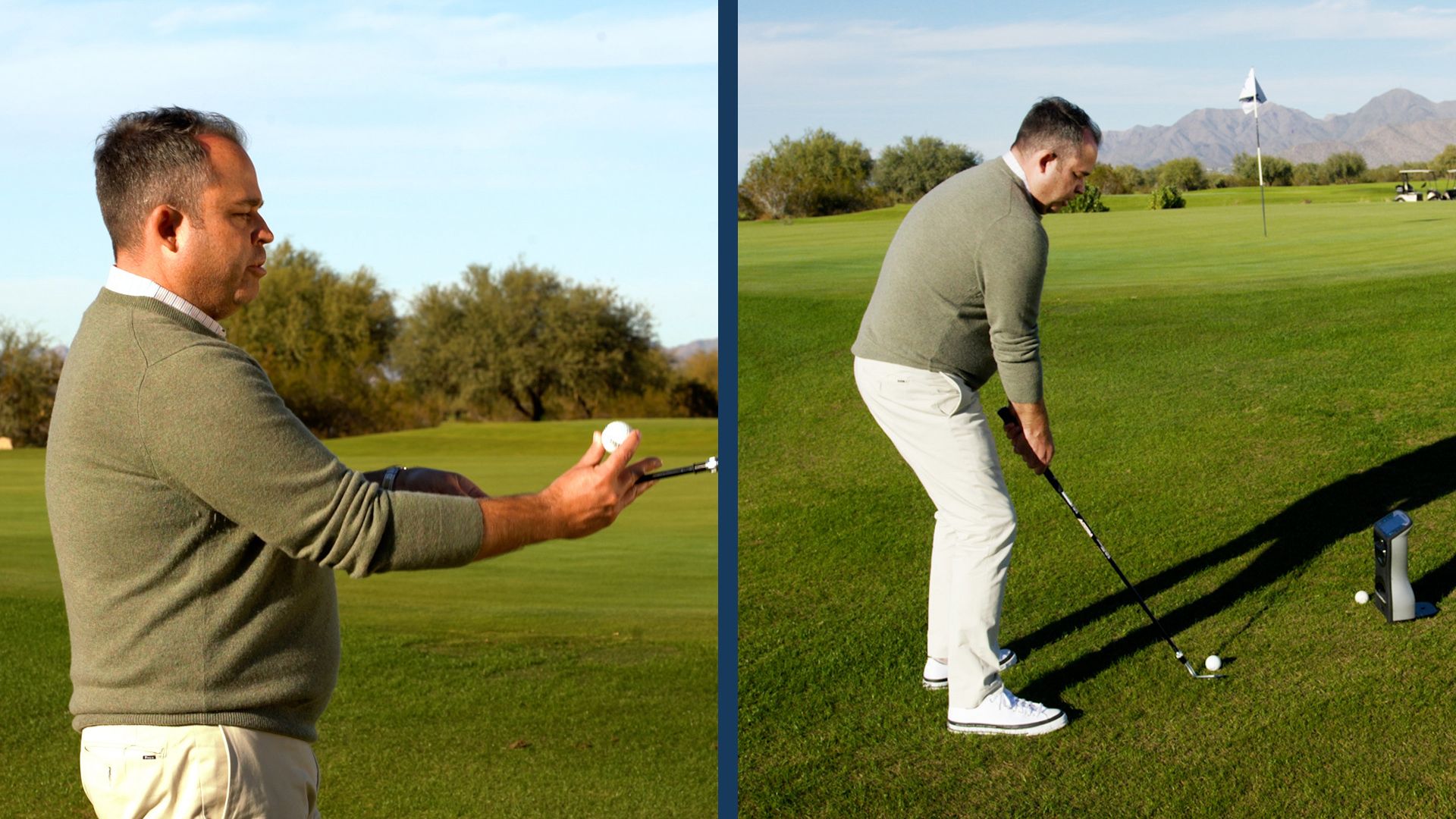 Opening the clubface? Here's how it should feel when hitting your wedge shots