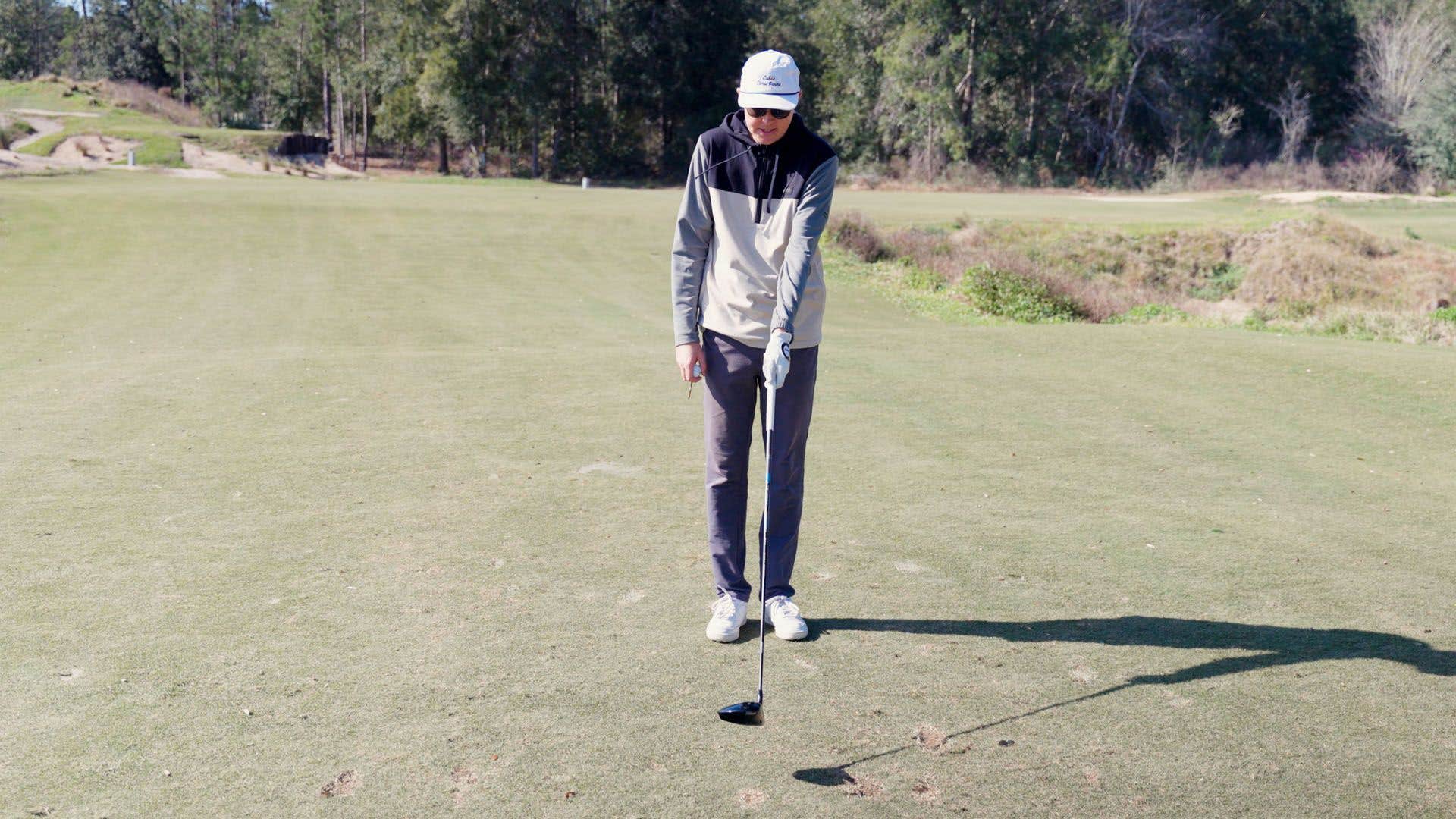 Use this clever tactic to make sure you are lined up correctly before every tee shot