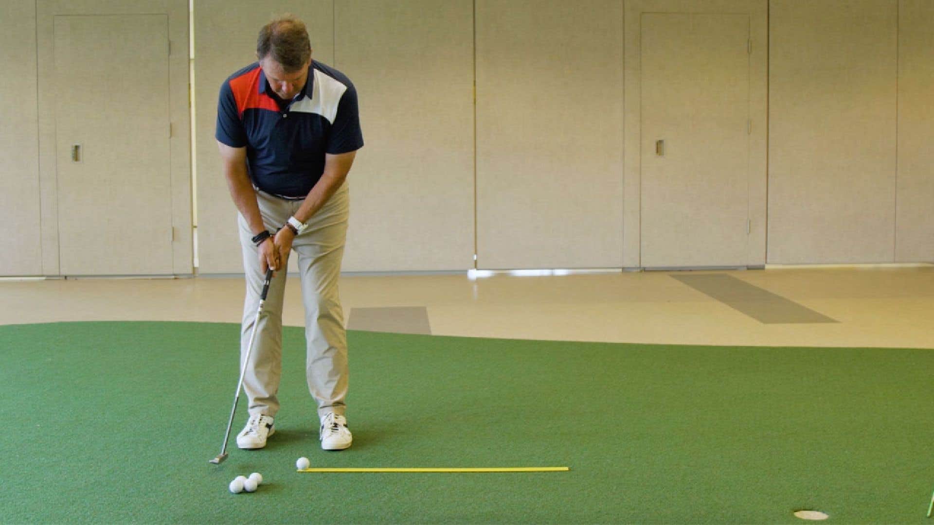 How a metal yardstick can help improve your putting