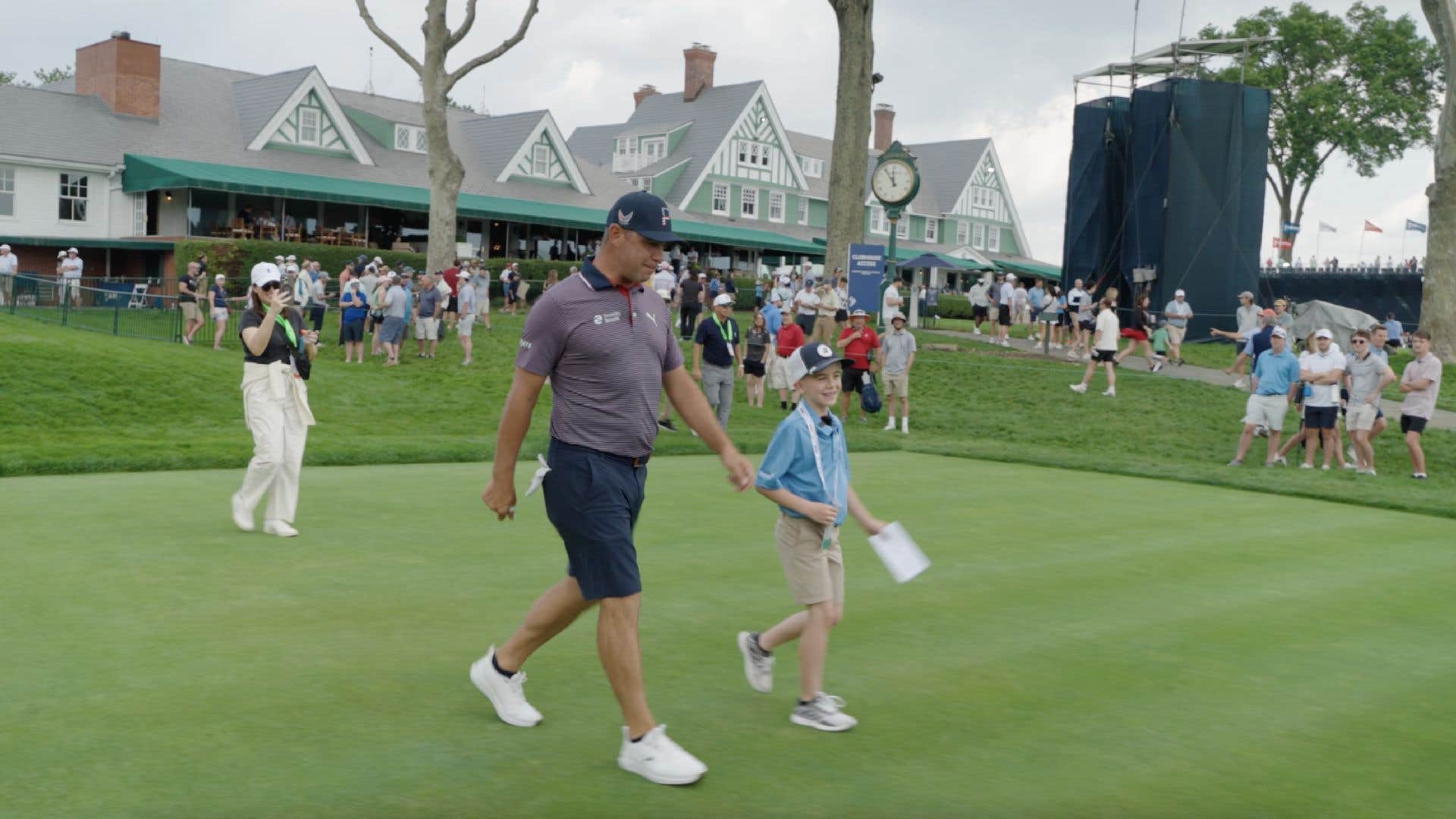 Inside a junior reporter's day at the U.S. Open