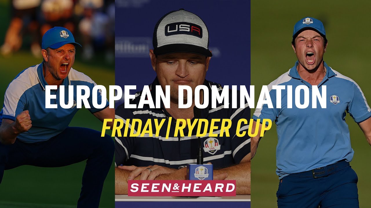 Euros Stun in Historic Start | Ryder Cup Seen & Heard | Friday