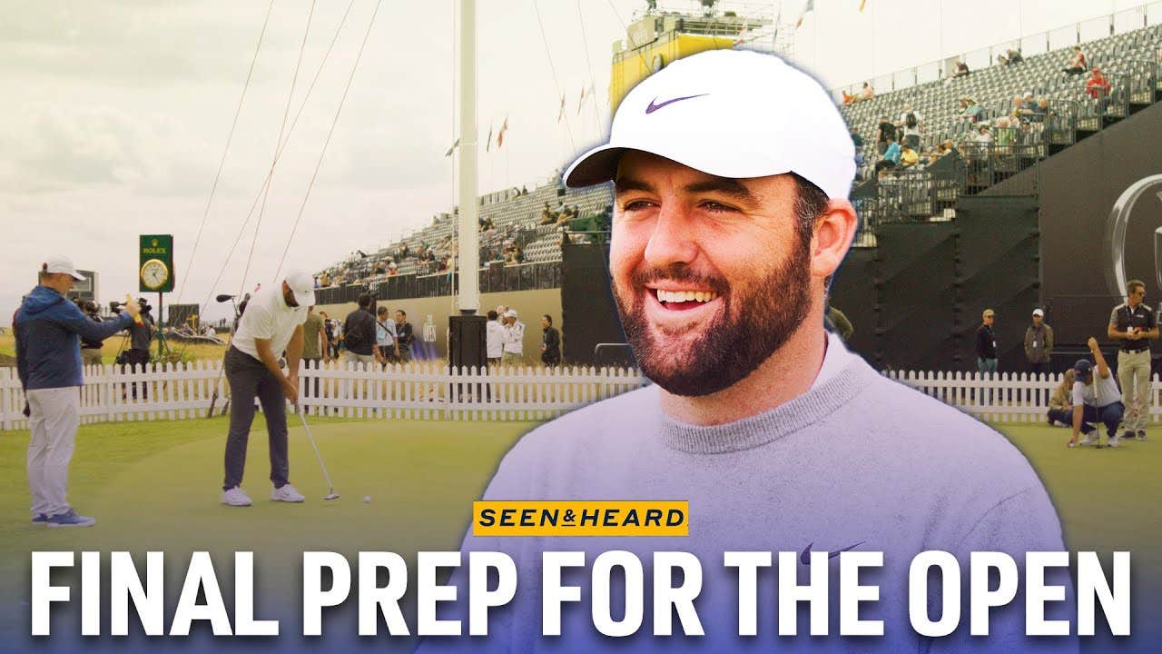 Is Scottie Rusty or Rested? Pressure Builds Ahead of Final Major | Seen & Heard at The Open