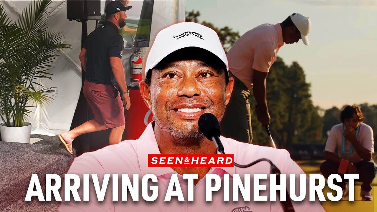 Tiger’s new coach, Pinehurst on the brink | Seen and Heard at the U.S. Open