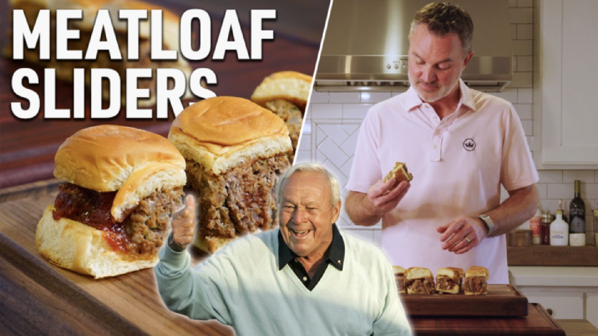 How to make meatloaf sliders, a twist on Arnold Palmer's favorite dish