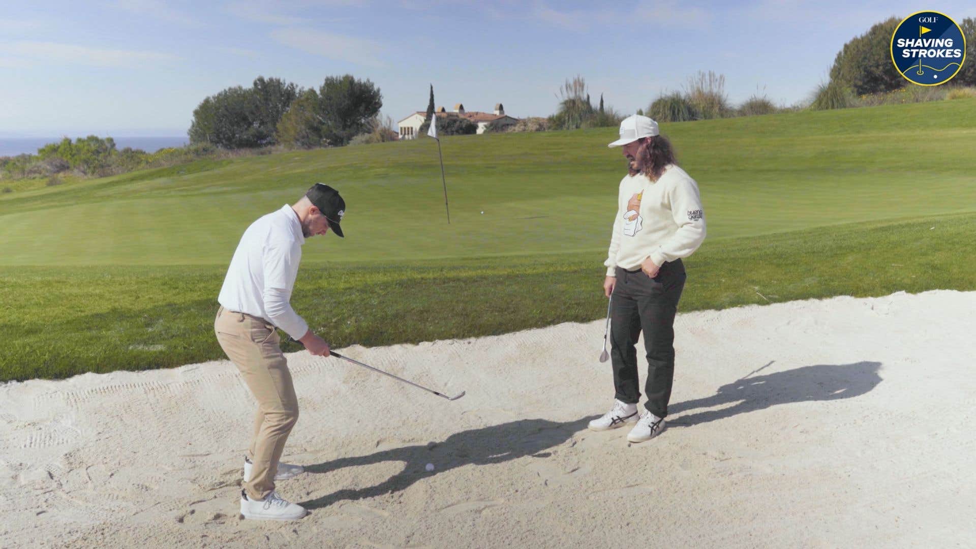 Jake Hutt's tips for hitting out of greenside bunkers